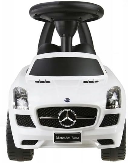 BSD Rutschauto Rutscher Mercedes-Benz Kinder Auto Baby Car mit Sound (Weiss) Weiss, Weiss