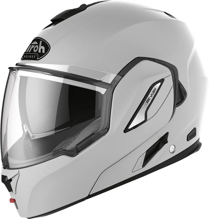 Airoh Herren Rev 19 Motorradhelm XS grau, XS grau