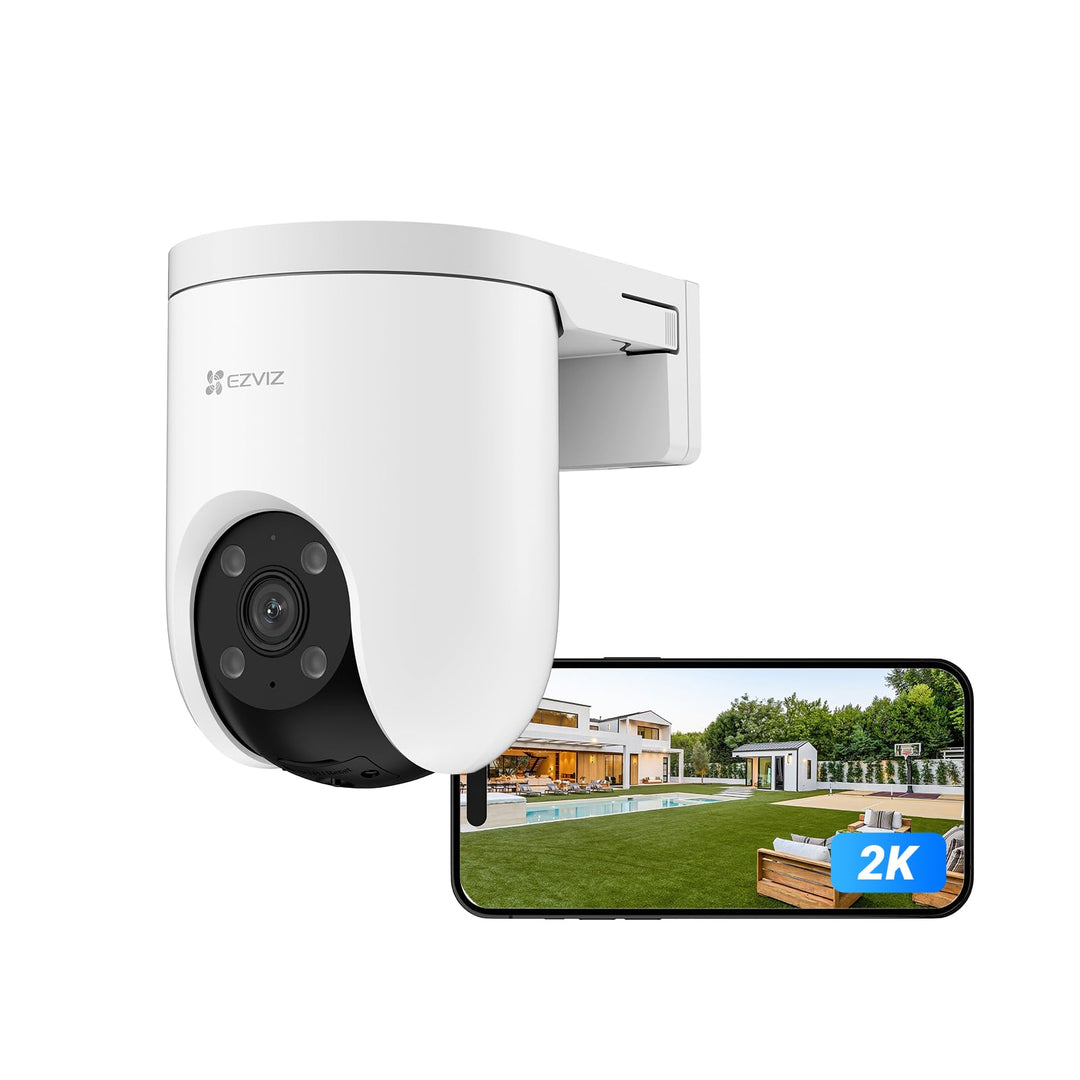 EZVIZ 2K PoE Überwachungskamera Aussen, 360° PTZ Kamera Outdoor, Auto-Tracking, AI-Erkennung, 20m Fa