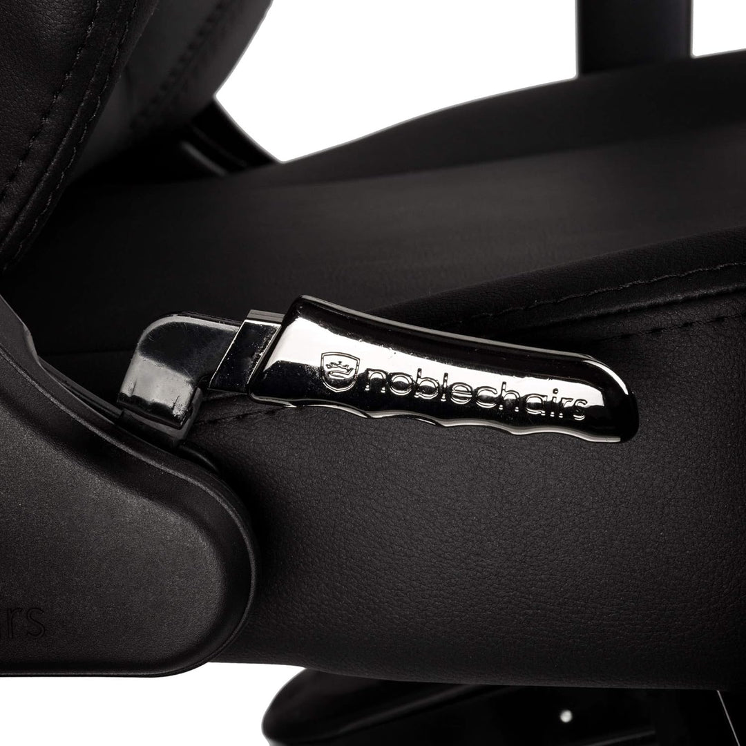 noblechairs Hero Black Edition Komfortable und Langlebige Gaming Stuhl mit Inklusive Kissen, Perfekt