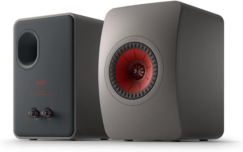 KEF LS50 Meta Regallautsprecher Titanium Grey, Monitorlautsprecher | HiFi | Heimkino | 40-100 Watt T