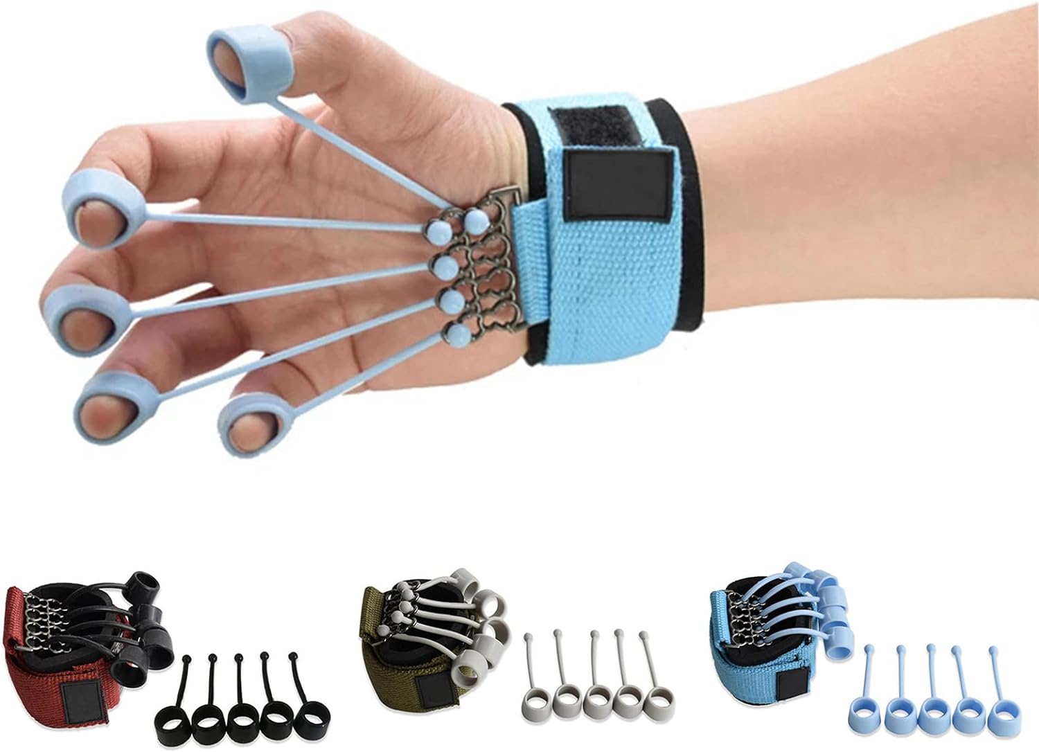 Finger Extensor Exerciser Handgriffverstärker, mit Resistance Band Str ...