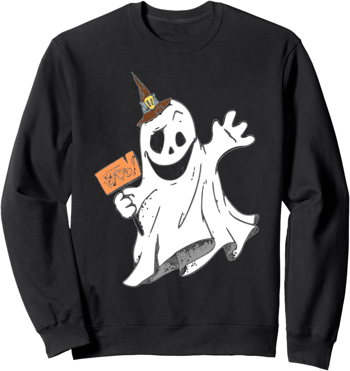 Offizielles lustiges Halloween Kostüm Geist Gespenst Sweatshirt