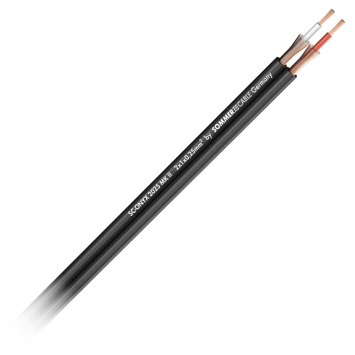 Sommer Cable 2,5m Y-Splitkabel 3pol 3,5mm Miniklinke auf 2x XLR männlich Stereo Adapterkabel 250cm O