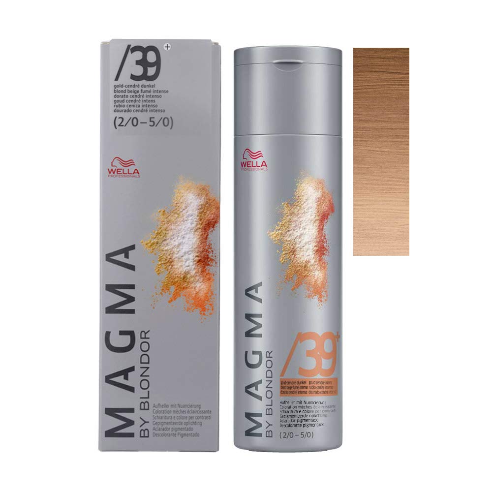 Wella Magma by Blondor/ 39 plus gold-cendre dunkel, 1er Pack, (1x 0,12 kg)