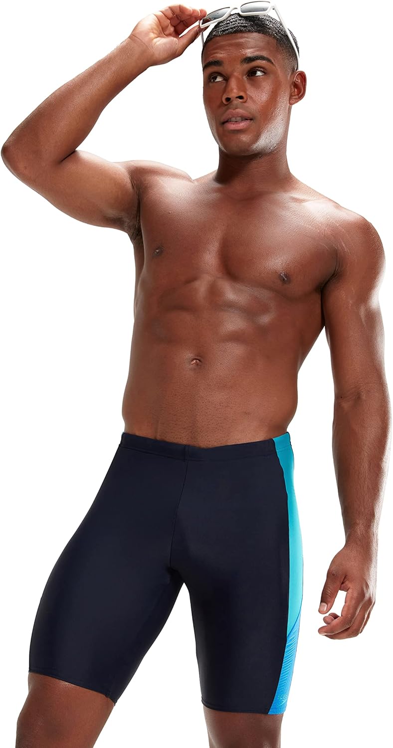 Speedo Herren Dive II Badehose 1 Marineblau/Bondi Blau/Aquarium, 1 Marineblau/Bondi Blau/Aquarium
