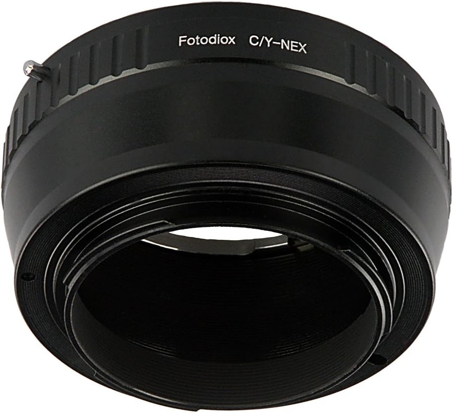Fotodiox Lens Mount Adapter Compatible with Contax/Yashica (CY) Lenses on Sony E-Mount Cameras Conta