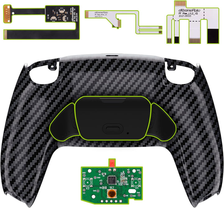 eXtremeRate Programmierbar RISE2.0 Remap Kit für ps5 Controller BDM-010&BDM-020, Remap Board & Rücks