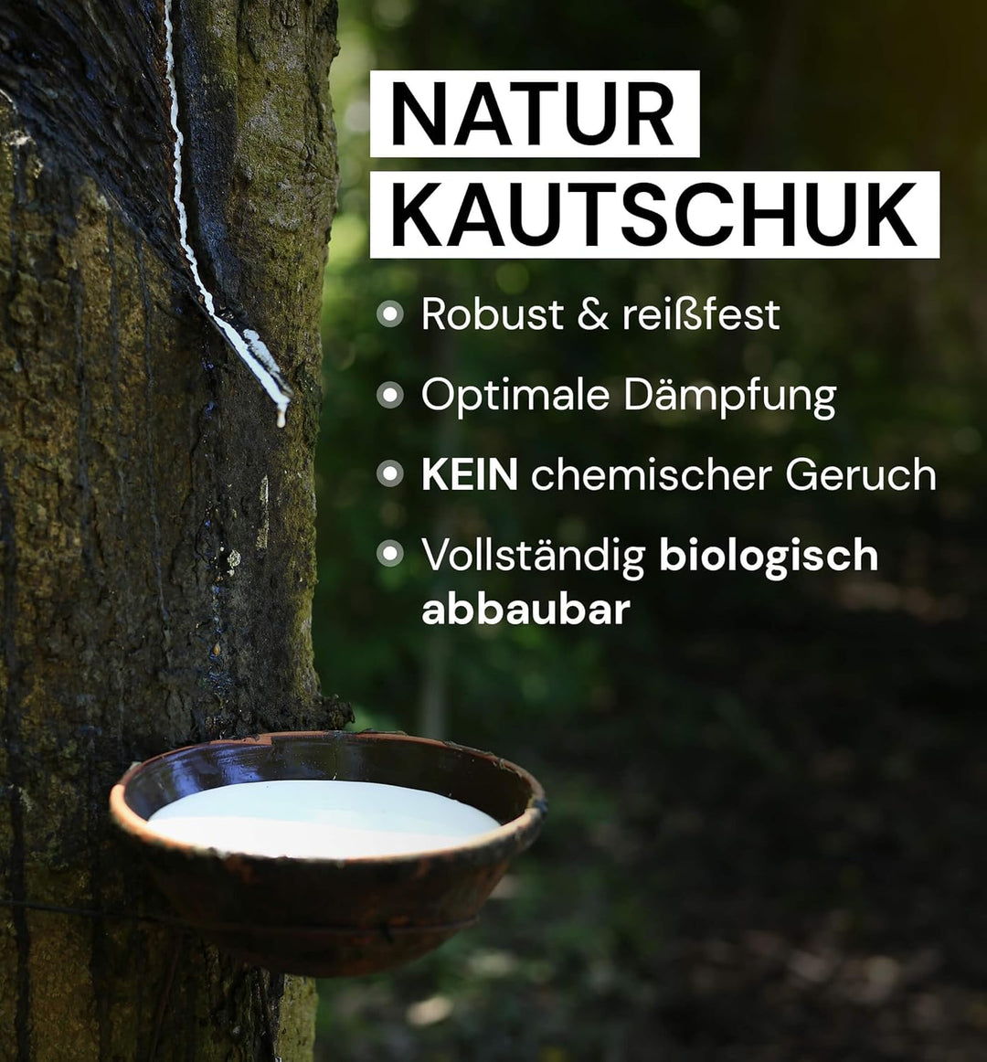 VEDARA® Yogamatte | 66-80 cm breit | Extrem Rutschfest & Gute Dämfpung | Hautfreundlich | Aus ECO PU
