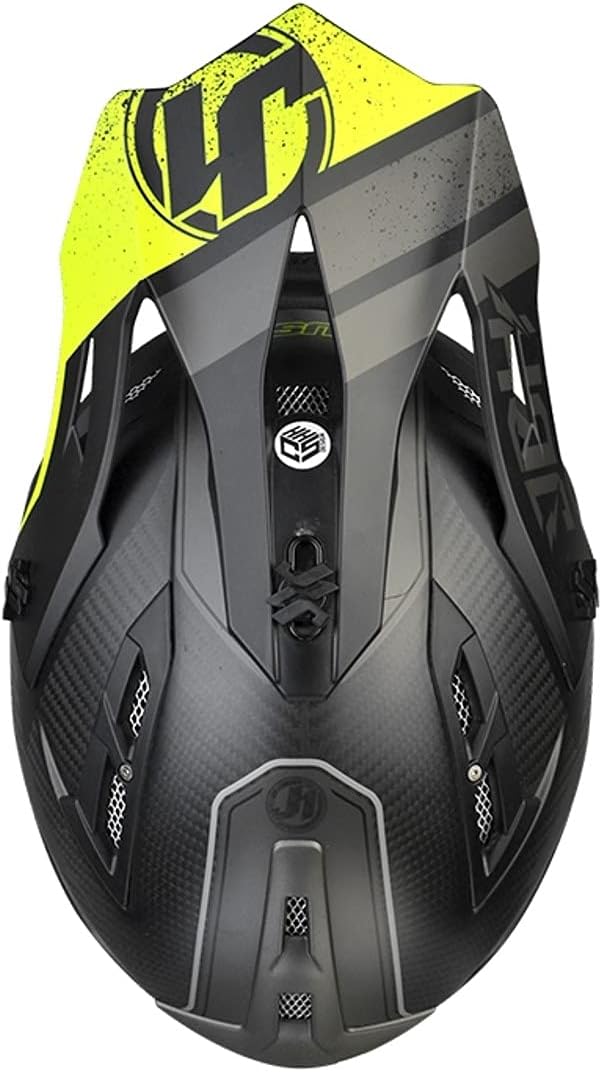 Just 1 Helmets Just1 Jdh Assault Black-Yellow + MIPS XXL Downhill/MTB/Enduro Helm, Schwarz-Gelb