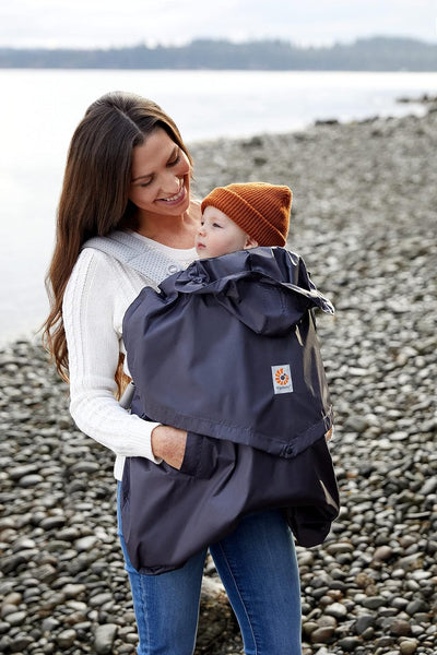 Ergobaby Windcover und Regencover, Windschutz und Regenschutz für alle Ergobaby Babytragen, wasserab