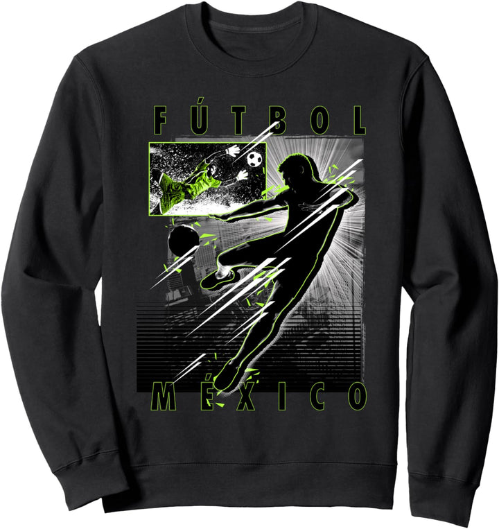 Trendy Mexico Action Futbol Sweatshirt