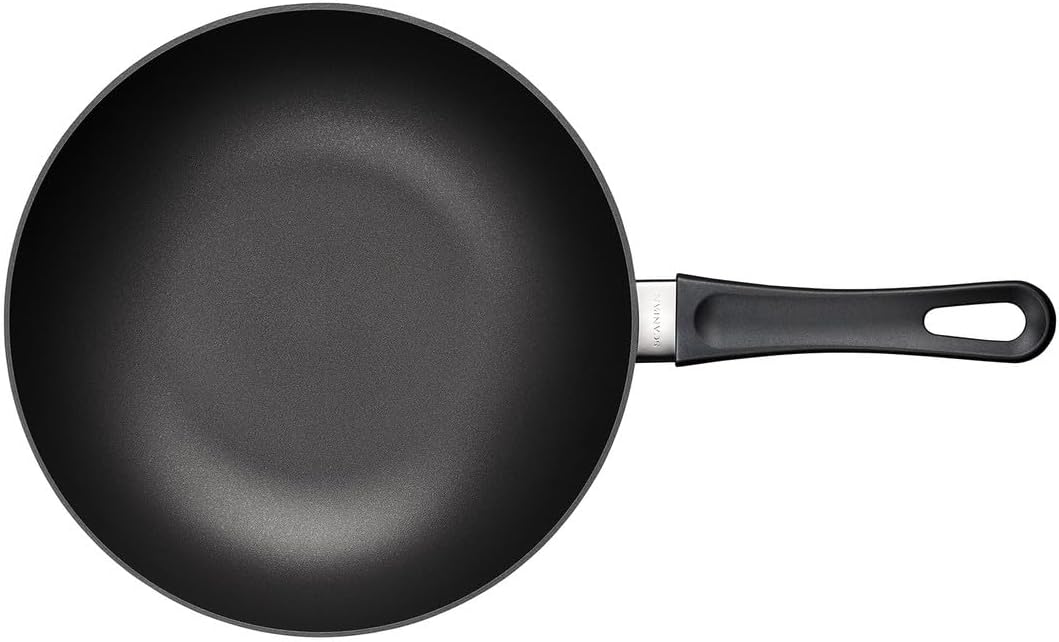 SCANPAN Classic Wokpfanne Induction 24 cm | Multifunktionale Wok-Pfanne | Stratanium+ Antihaftbeschi