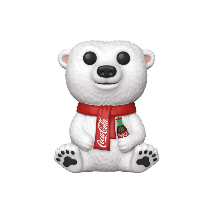 POP Coca Cola Ad Icons - Coca Cola Polar Bear (Diamond Glitter) Vinyl Figur 58 Unisex Funko Standard