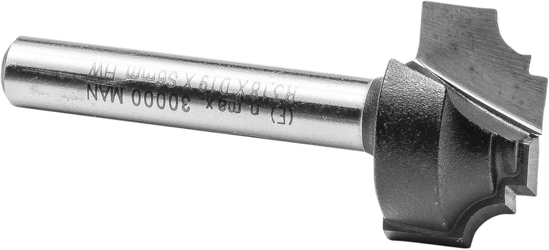 ENT 13185 Nutenprofilfräser HW, Schaft (S) 6 mm, Durchmesser (D) 19,05 mm, NL 11,11 mm, R 3,2 mm, SL