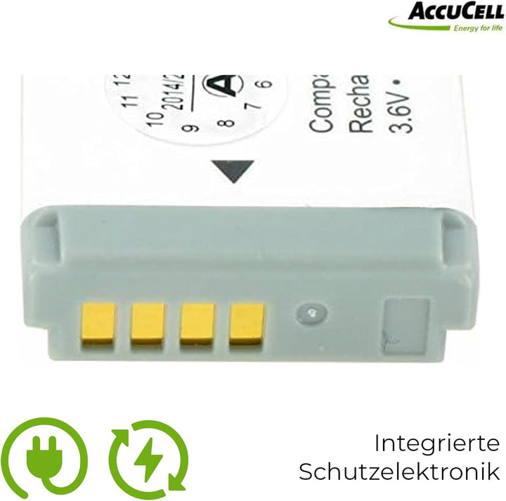 AccuCell Akku kompatibel mit den Canon NB-13L Akku Canon Powershot G7X