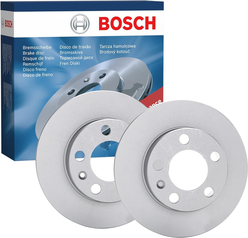 Bosch BD767 Bremsscheiben - Hinterachse - ECE-R90 Zertifizierung - zwei Bremsscheiben pro Set