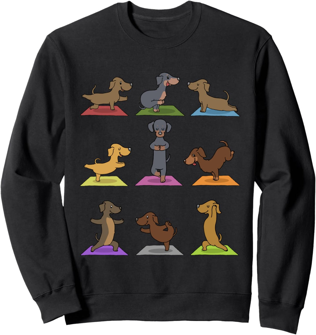 Dackel Yoga Sweatshirt