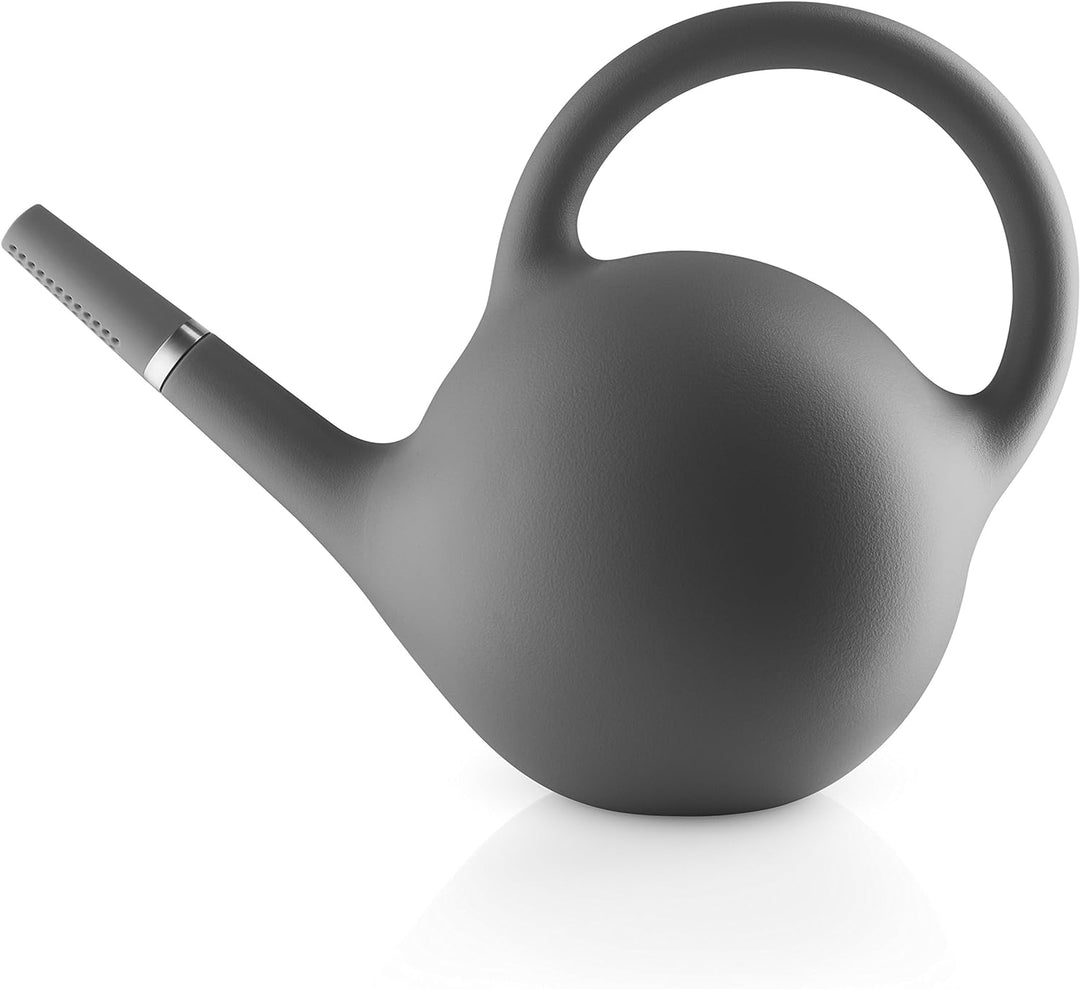 EVA SOLO | Globe Giesskanne 9,0l Dark Grey | Zwei Bewässerungsarten in einem | Dunkelgrau 9,0L Silve