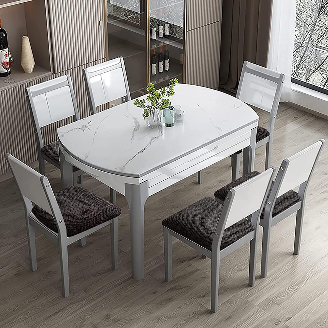 LANSHENG Stuhlbezug Sitzfläche Waschbarer Stretch Wasserdicht Jacquard Bezug für Stühle Esszimmerstu