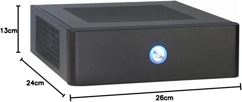 Inter-Tech 88881217 Case ITX-601 ITX Black, 60W