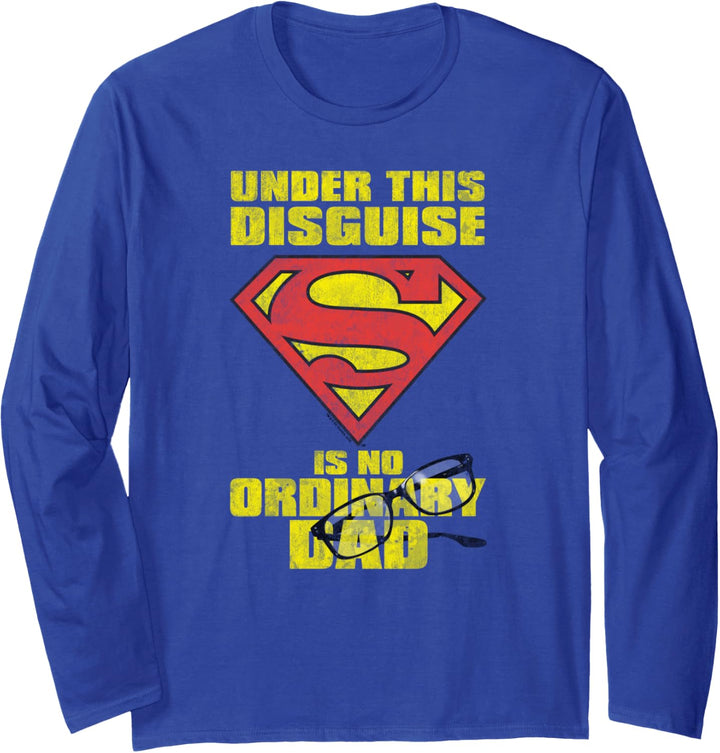 Superman No Ordinary Dad Langarmshirt