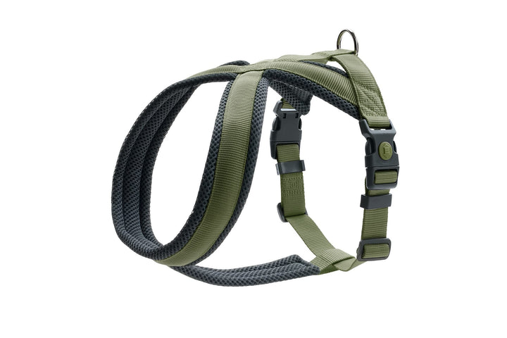 Hunter Geschirr London Comfort, S-M Olivgrün S-M, Olivgrün S-M