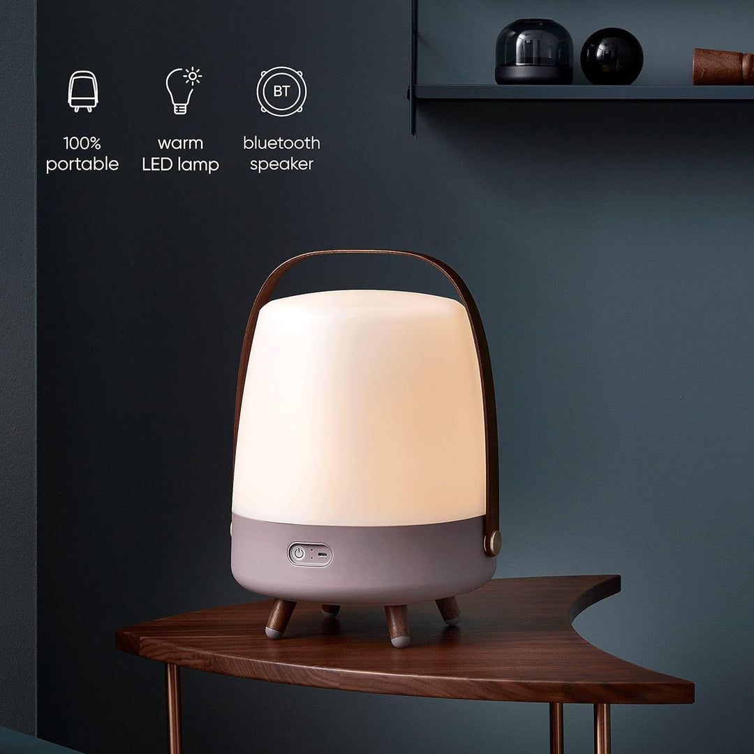 Kooduu Lite-Up Play - Design LED-Licht und Bluetooth-Lautsprecher Innovatives Licht-Objekt mit Zusat