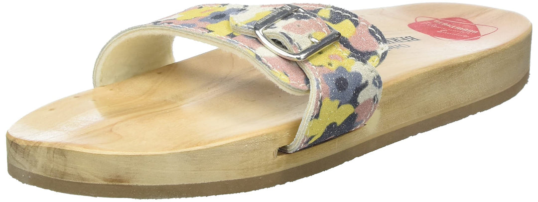 Berkemann Unisex Original Sandale Holzschuh 38 2/3 EU Multicolor Abstrakt, 38 2/3 EU Multicolor Abst