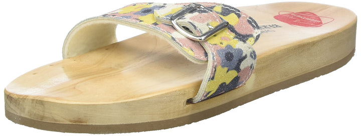Berkemann Unisex Original Sandale Holzschuh 38 2/3 EU Multicolor Abstrakt, 38 2/3 EU Multicolor Abst