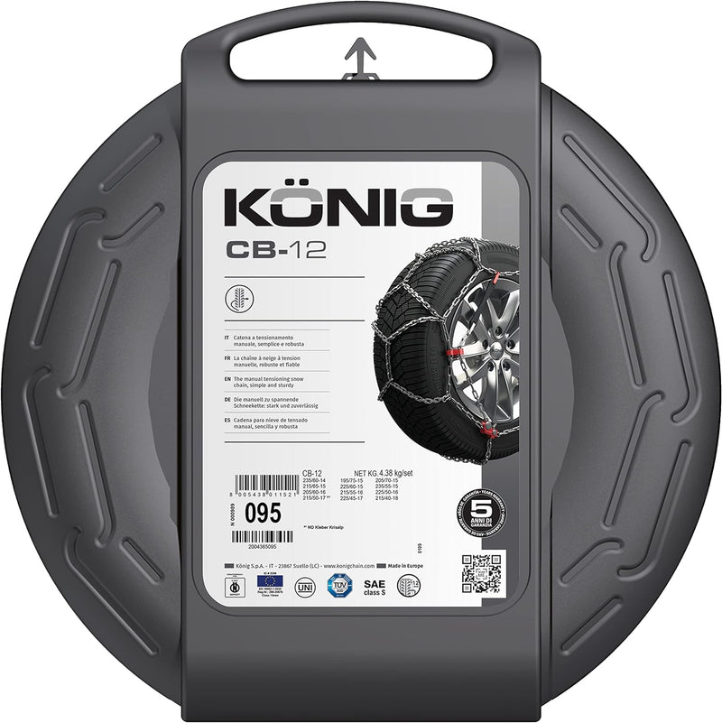 KÖNIG CB-12 102 - Schneeketten, CB-12 102