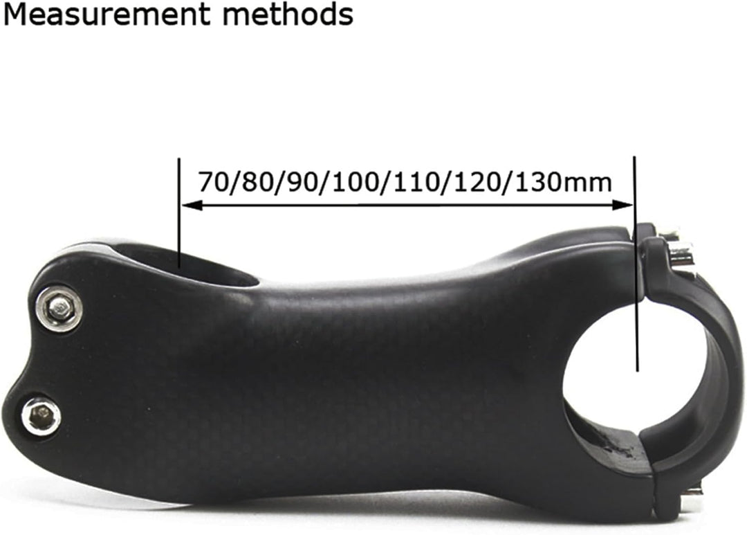 RXL SL Carbonfaser rennrad vorbau Ø 31.8, Carbon vorbau rennrad 6/17grad 70/80/90/100/110/120/130mm