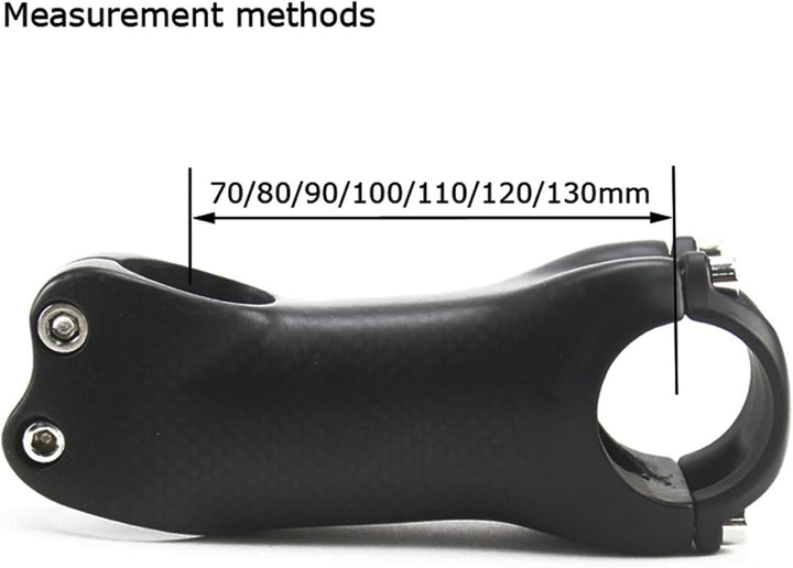 RXL SL Carbonfaser rennrad vorbau Ø 31.8, Carbon vorbau rennrad 6/17grad 70/80/90/100/110/120/130mm