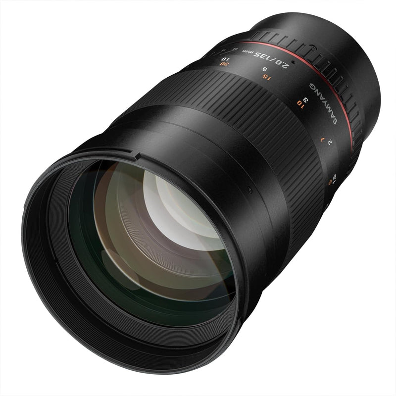 Samyang 135mm F2.0 für Fuji X - APS-C Teleobjektiv Festbrennweite für Fuji Kamera mit X Mount, manue