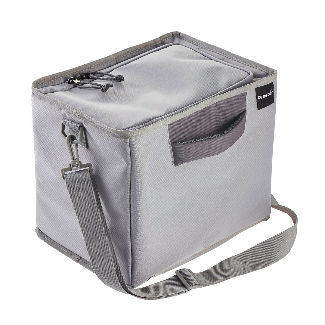 keeeper neo Faltbare Isoliertasche, 19 l, Gr. L, Mit Schultergurt, Passend für Klappbox ben, 8 kg Tr