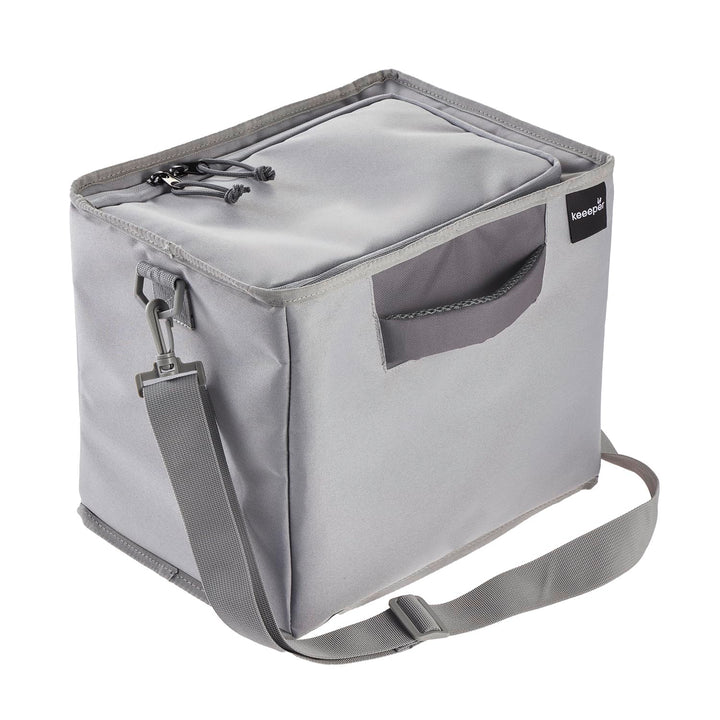 keeeper neo Faltbare Isoliertasche, 19 l, Gr. L, Mit Schultergurt, Passend für Klappbox ben, 8 kg Tr