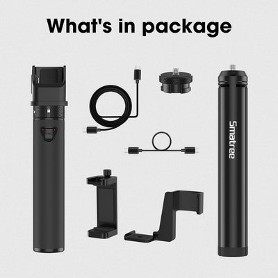 Smatree 2022 Powerbank mit Dreibeintativ Kompatibel mit DJI Osmo Pocket 2/ DJI Osmo Pocket 1, 5000mA