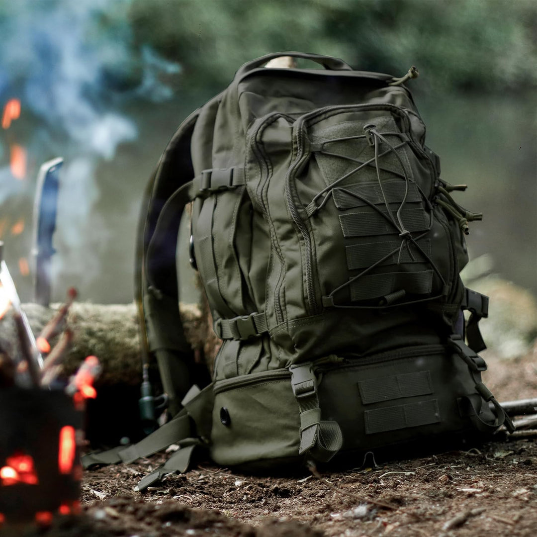 Mardingtop 28L Rucksack Taktischer Rucksack Wanderrucksack Trekkingrucksack Angelrucksack für Surviv