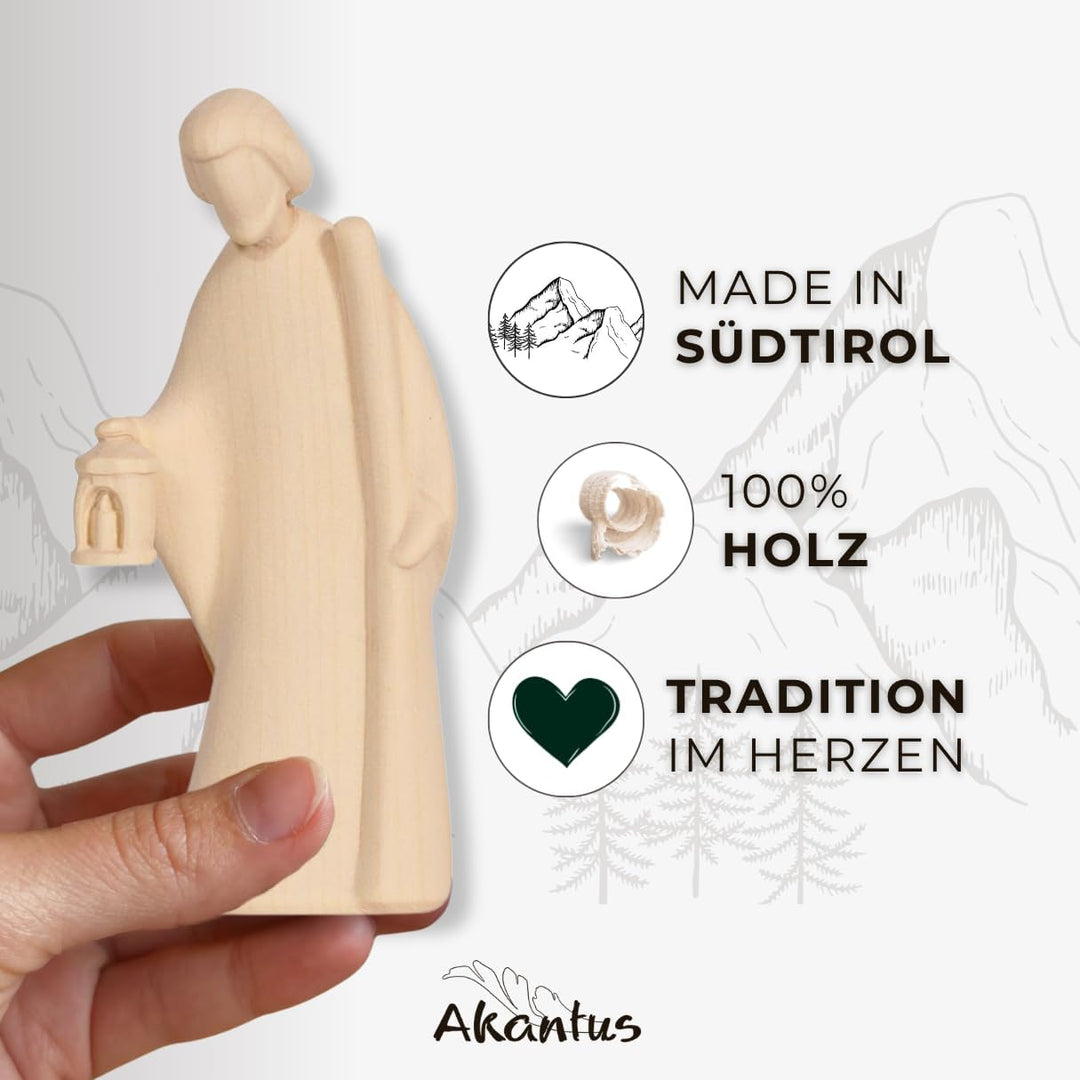 Akantus Krippe Leonardo Krippenfiguren: 8er Set (10 cm), 10 cm