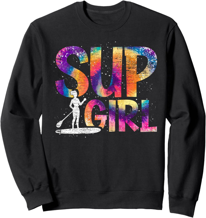 SUP Mädchen Wassersport Paddelboard Hobby Stand Up Paddeln Sweatshirt