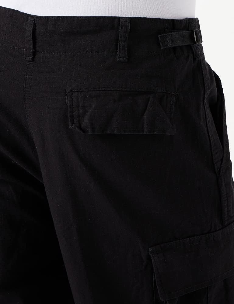 Mil-Tec Herren Ripstop Hemd S Schwarz, S Schwarz