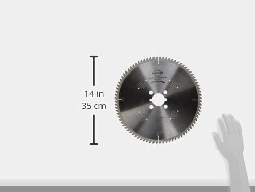 Edessö 49335050 HM-Kreissägeblatt Präzision 4/15/80 HW 350x3,4/2,8x50 Z=84 NE neg, silber