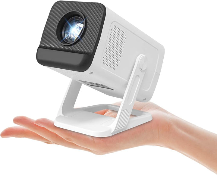 ZDSSY Mini Beamer Projektor 4K, 1080P Projektor Portable Projector mit WiFi 6 & Bluetooth 5.4,Tragba