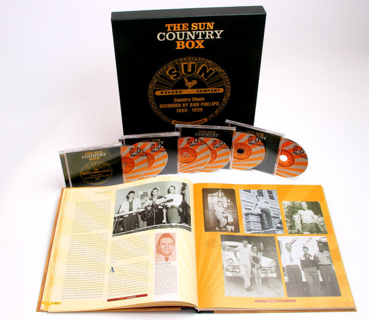 The Sun Country Box Country Music Recorded 1950-59, Audio-CD
