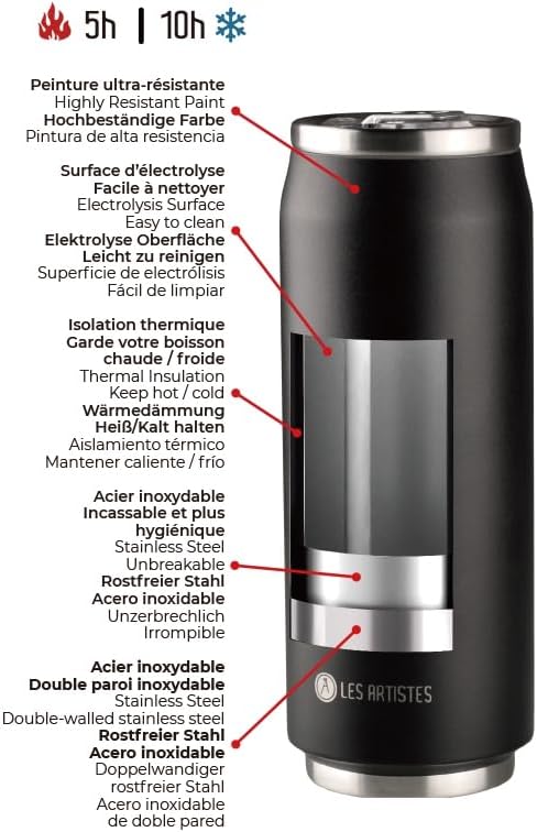 Les Artistes Paris Isolierdose Srand 500ml 0