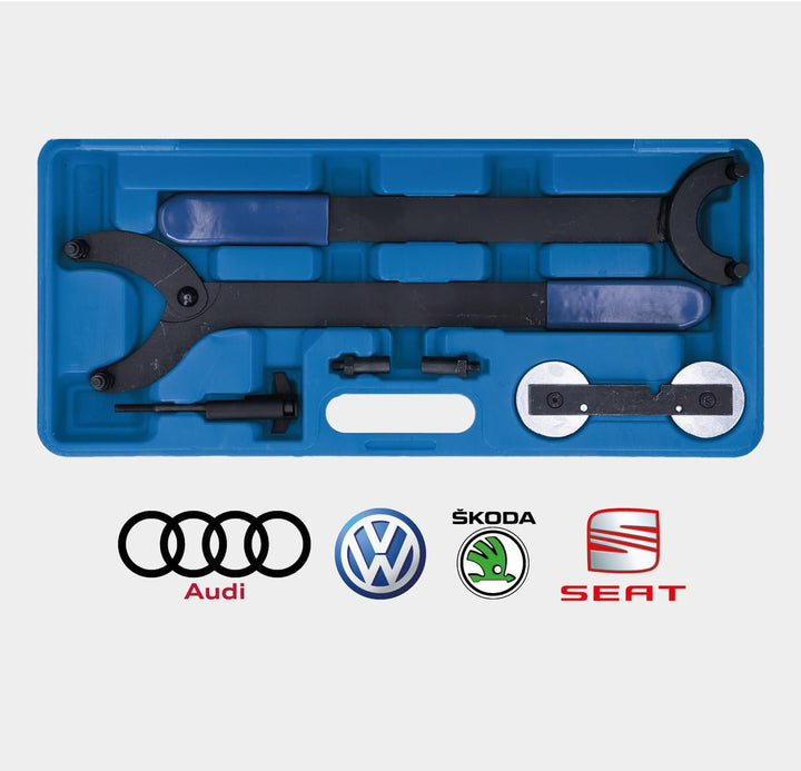 BRILLIANT TOOLS BT591030 Motor-Einstellwerkzeug-Satz für VAG [Powered by KS TOOLS]