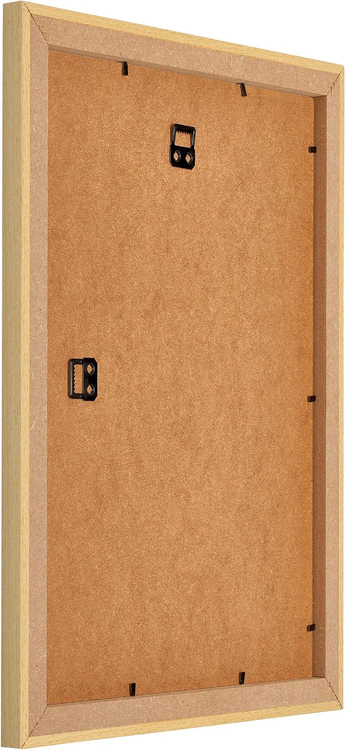 yd. Your Decoration - Bilderrahmen 75x100 cm - Buche Dekor - Bilderrahmen aus MDF mit Acrylglas - An