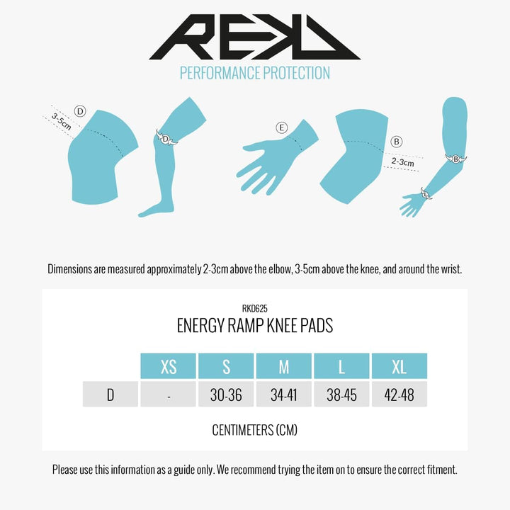 Rekd Energy Ramp Knee Pads Knieschoner M schwarz (schwarz), M schwarz (schwarz)