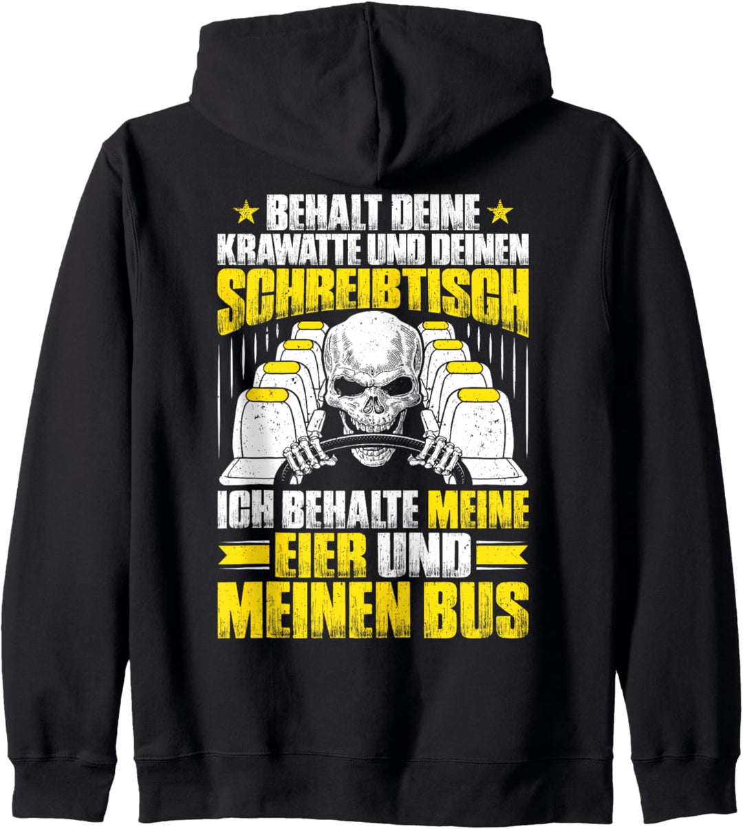 Ich Behalte Meinen Bus Busfahrer Kapuzenjacke
