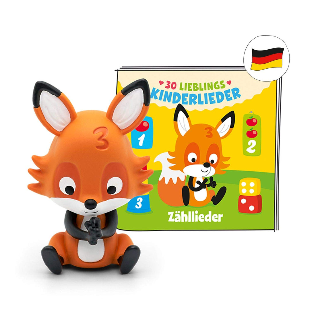 tonies Hörfiguren für Toniebox: 30 Lieblings ZÄHLLIEDER Figur - ca 70 Min. Spieldauer - ab 3 Jahre -
